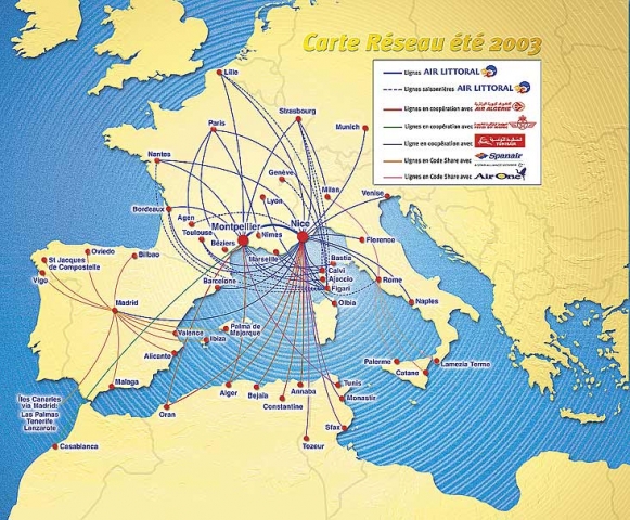 carte air littoral